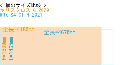 #ヤリスクロス G 2020- + WRX S4 GT-H 2021-